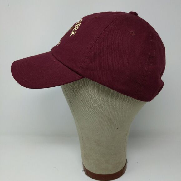 Lemon Creek Winery Slideback Hat Red Adjustable Embroidered Logo Grapes - Picture 5 of 11